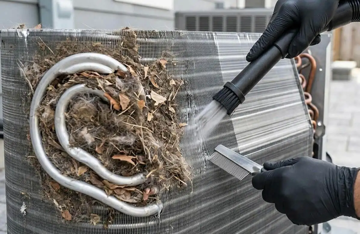 Condenser Debris Extraction